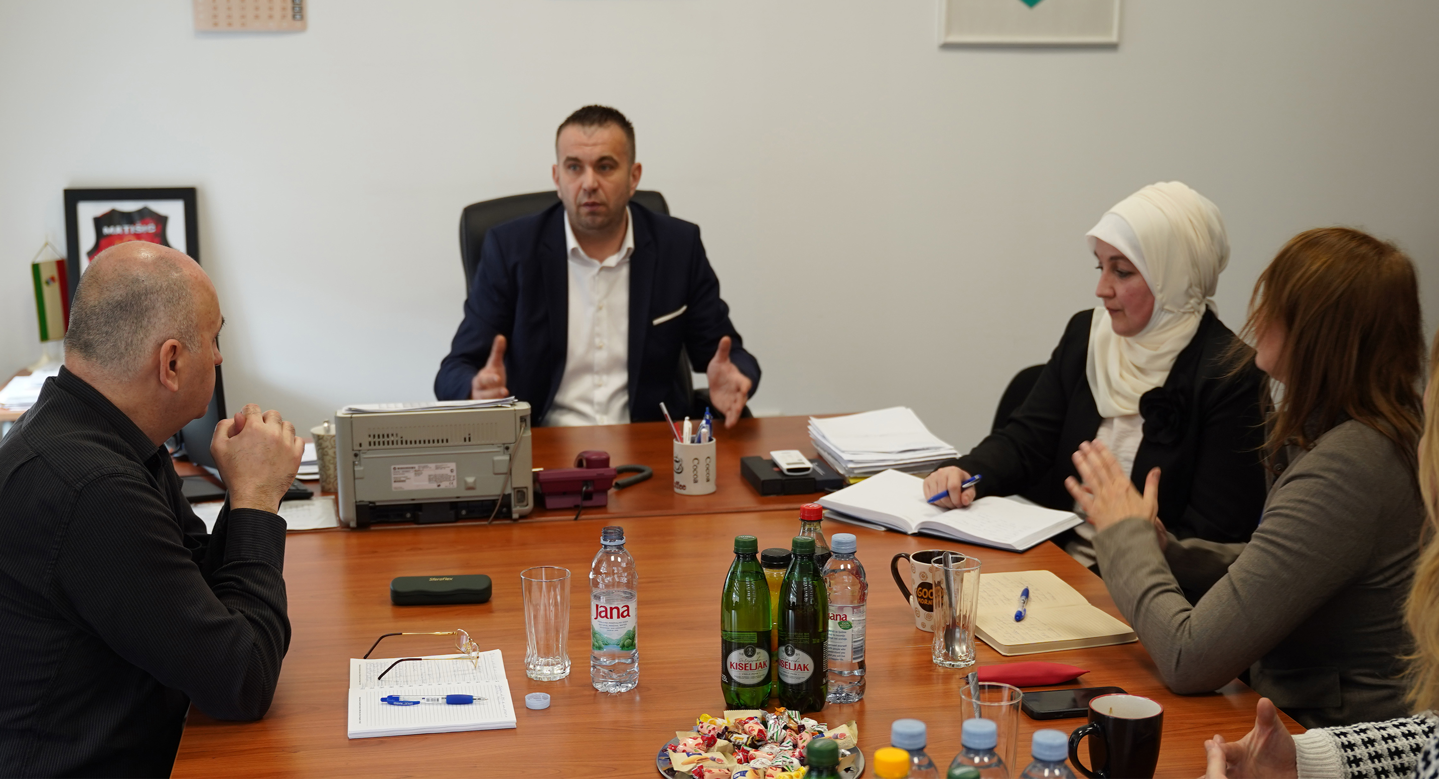 Predsjedatelj Matišić primio šeficu terenskog ureda OSCE-a u Travniku