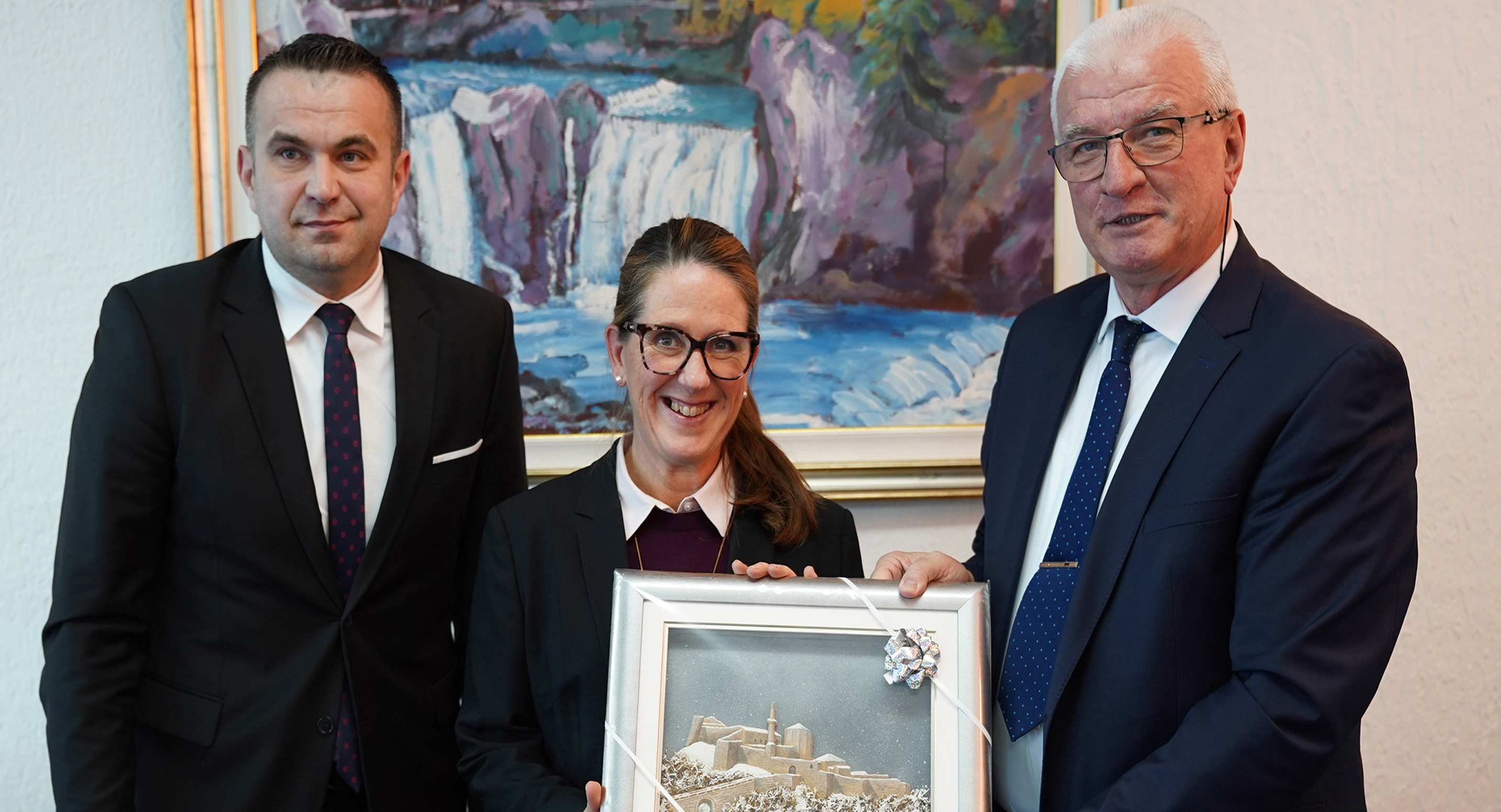 Predsjedatelj Sabora i predsjednik Vlade KSB primili veleposlanicu Švedske u BiH